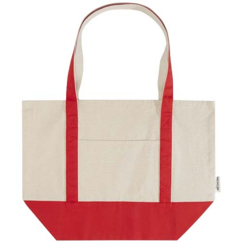 Bolsa Tote de algodón reciclado GRS de 320 g/m² "Sam"