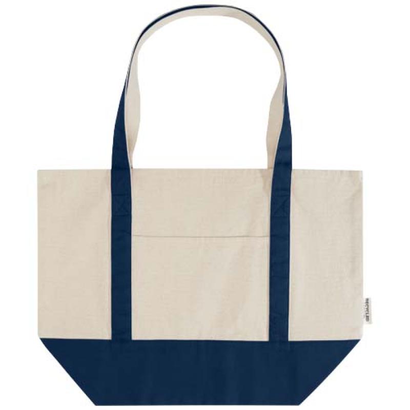 Bolsa Tote de algodón reciclado GRS de 320 g/m² "Sam"