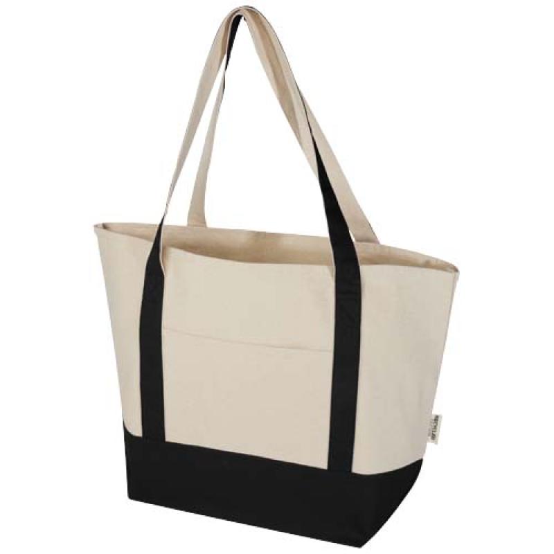 Bolsa Tote de algodón reciclado GRS de 320 g/m² "Sam"