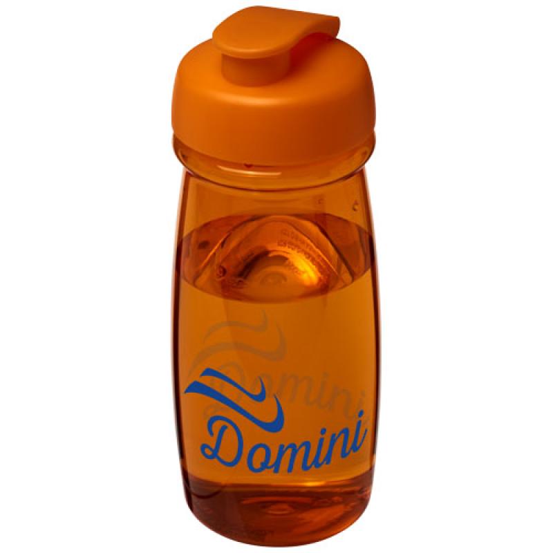 Bidón deportivo con Tapa Flip de 600 ml H2O Active® "Pulse"