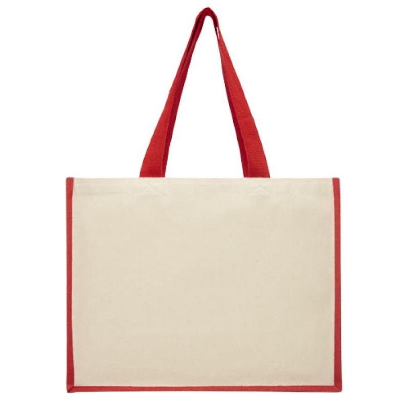 Bolsa Tote para compras de lona y yute de 320 g/m² "Varai"