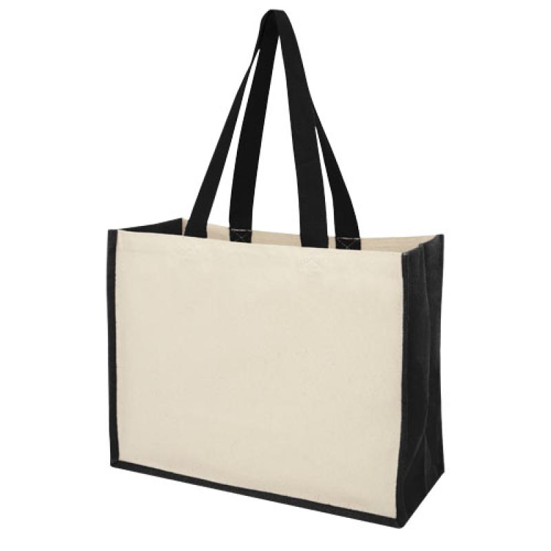 Bolsa Tote para compras de lona y yute de 320 g/m² "Varai"