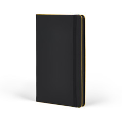 QO4-Notebook Láser - MC-Black Laser - T81- Black-Yellow