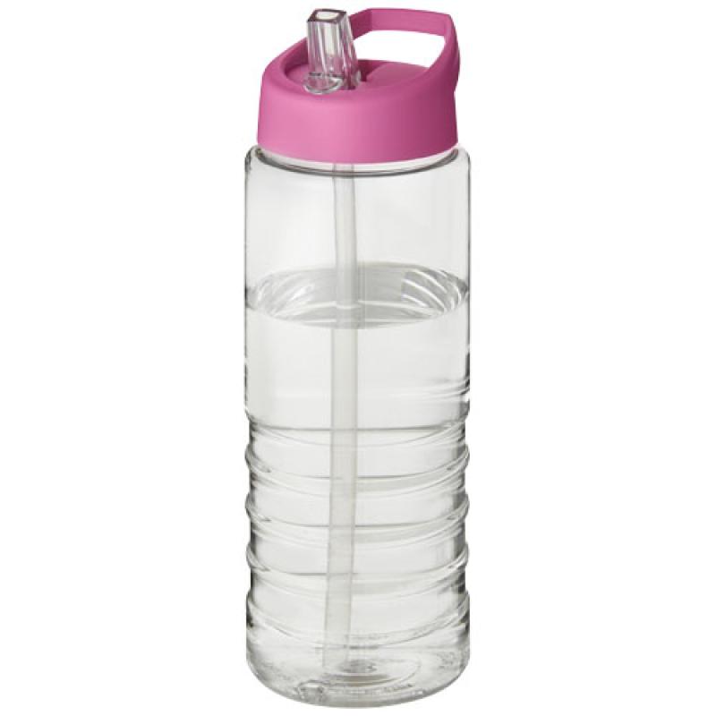 Bidón deportivo con tapa con boquilla de 750 ml H2O Active® "Treble "