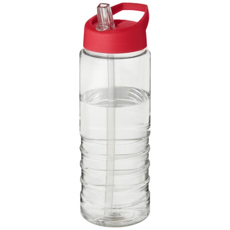 Bidón deportivo con tapa con boquilla de 750 ml H2O Active® "Treble "