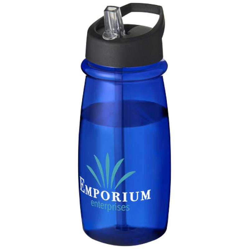 Bidón deportivo con tapa con boquilla de 600 ml H2O Active® "Pulse"