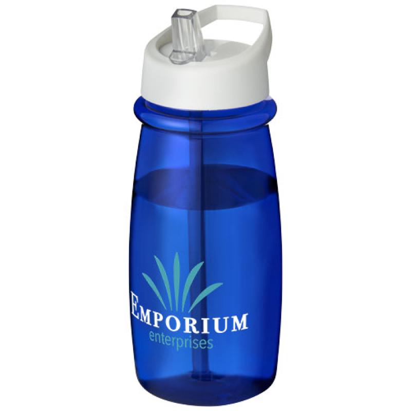 Bidón deportivo con tapa con boquilla de 600 ml H2O Active® "Pulse"