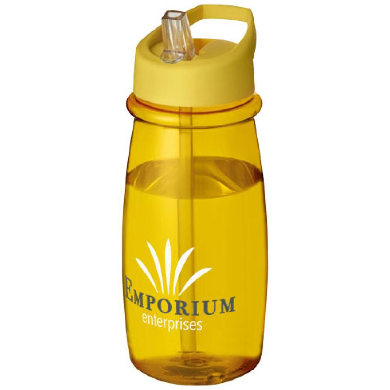 Bidón deportivo con tapa con boquilla de 600 ml H2O Active® "Pulse"