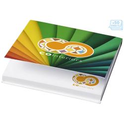 Sticky-Mate® Notas adhesivas de 75x75mm con tapa blanda