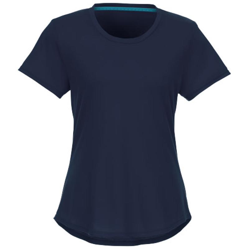 Camiseta de manga corta de material reciclado GRS para mujer "Jade"