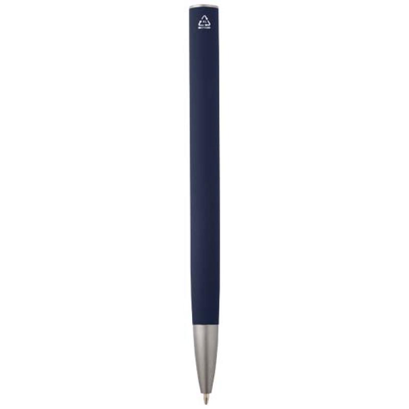 Bolígrafo de aluminio reciclado "Ziguur" (tinta azul)