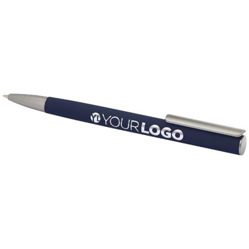 Bolígrafo de aluminio reciclado "Ziguur" (tinta azul)