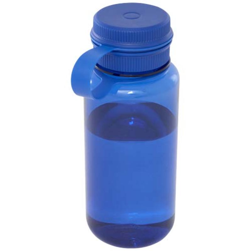Botella deportiva de RPET con certificado RCS, de 900 ml y con tapa multifunción "Ryder"