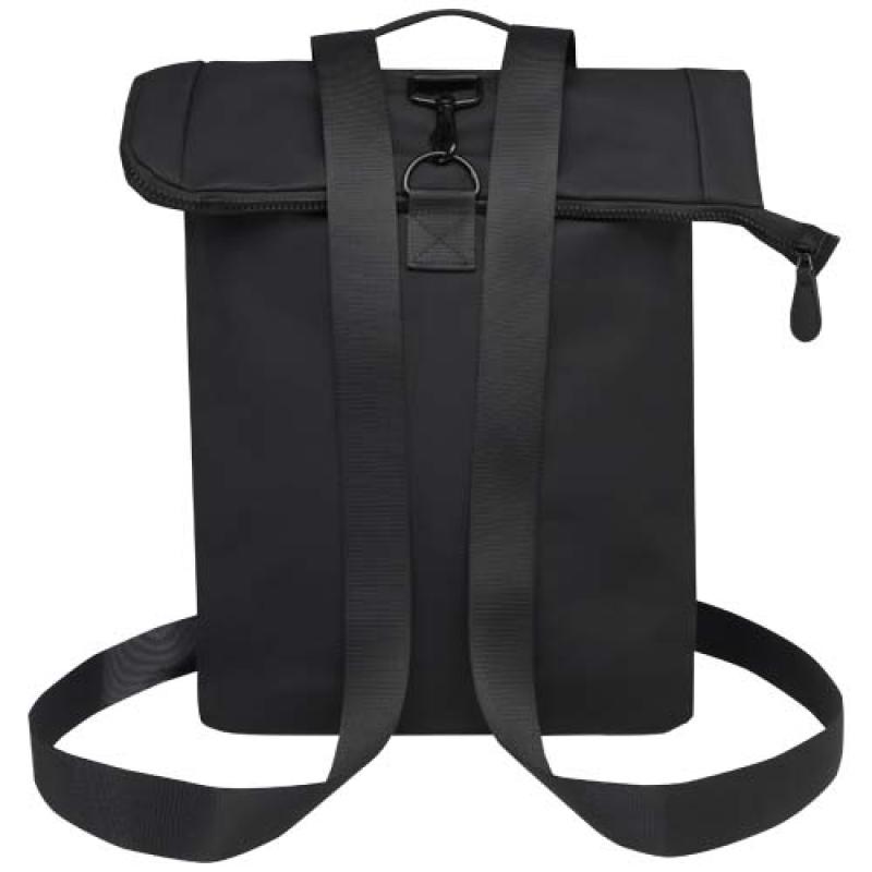 Mochila para portátil de 15,6", de 12 litros, reciclada GRS y con parte superior enrollable "Turner"
