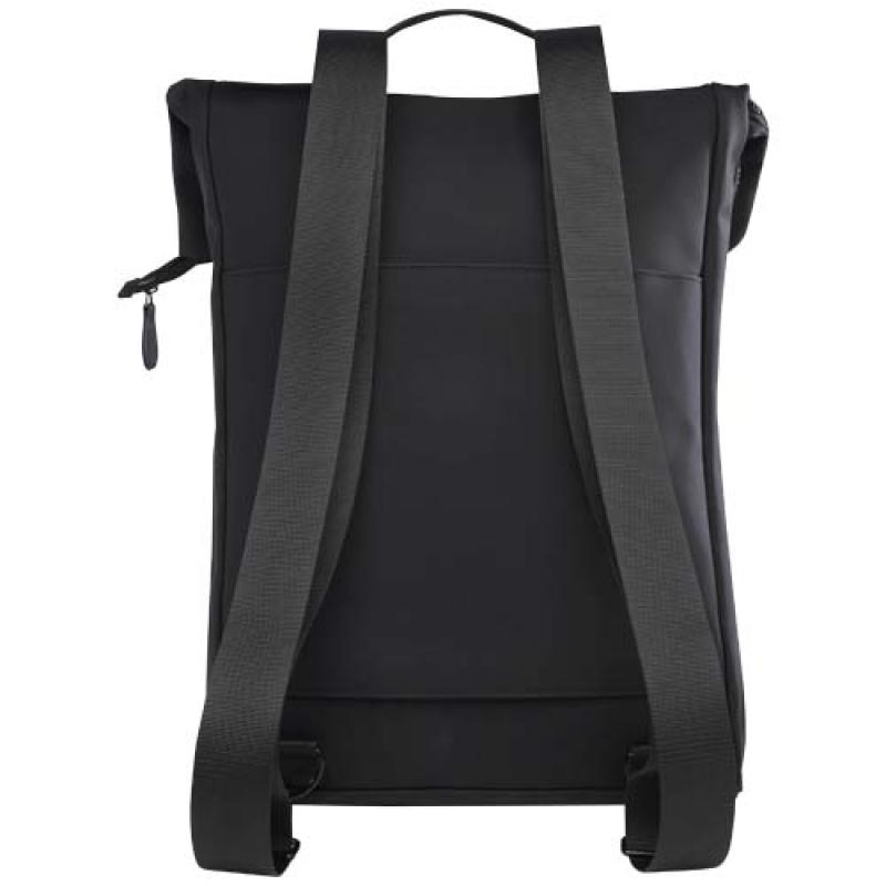 Mochila para portátil de 15,6", de 12 litros, reciclada GRS y con parte superior enrollable "Turner"