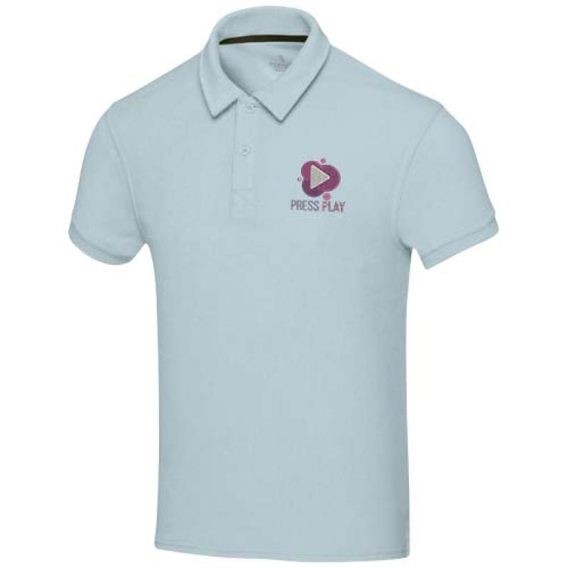 Polo unisex de rizo reciclado "Akoya"