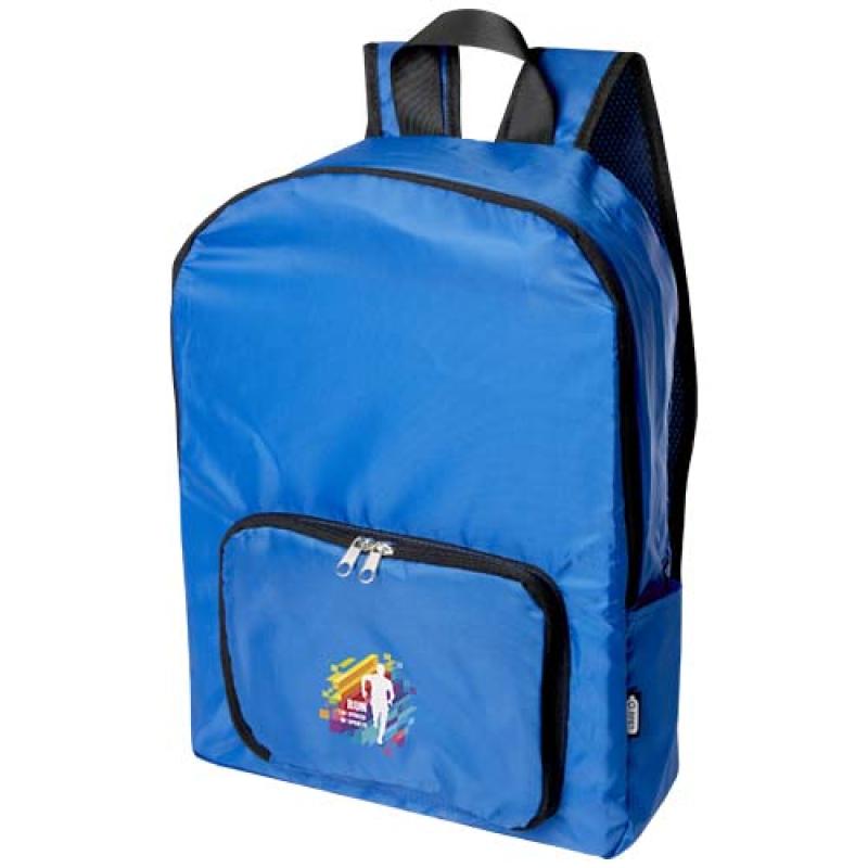 Mochila plegable de RPET de 15 litros "EcoFold"