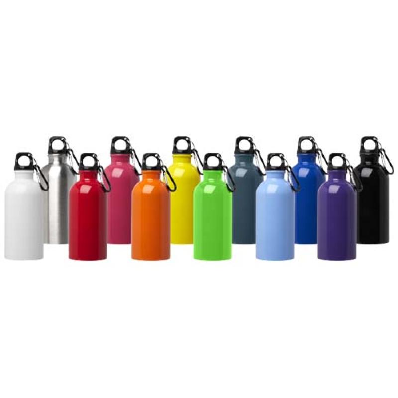 Bidón de 400 ml de acero inoxidable con certificado RCS con mosquetón "Oregon"