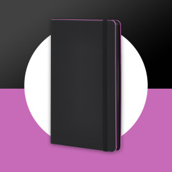 QO4-Notebook Láser - MC-Black Laser - B67- Black-Cyclamen