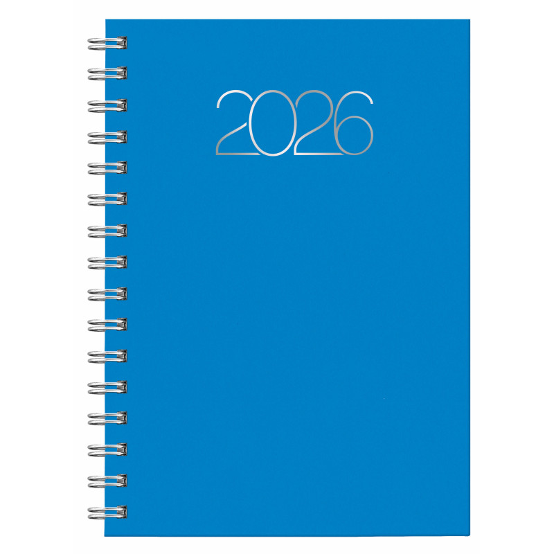 D08-Dietario Base Wire'o 58-Premium B32-Azul