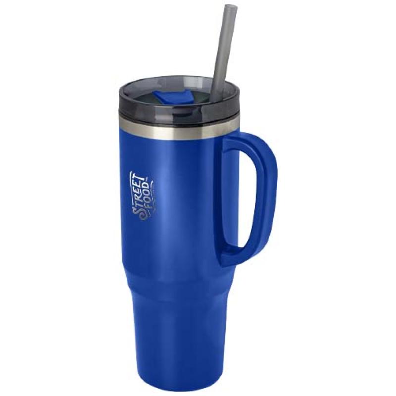 Vaso térmico con pajita de 1200 ml con certificado RCS "Melbourne"