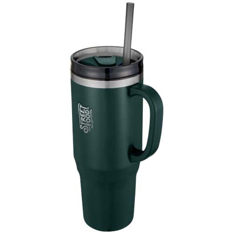 Vaso térmico con pajita de 1200 ml con certificado RCS "Melbourne"