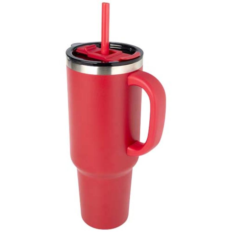Vaso de cobre de 1200 ml con doble pared, pajita, aislamiento y certificado RCS "Sydney"