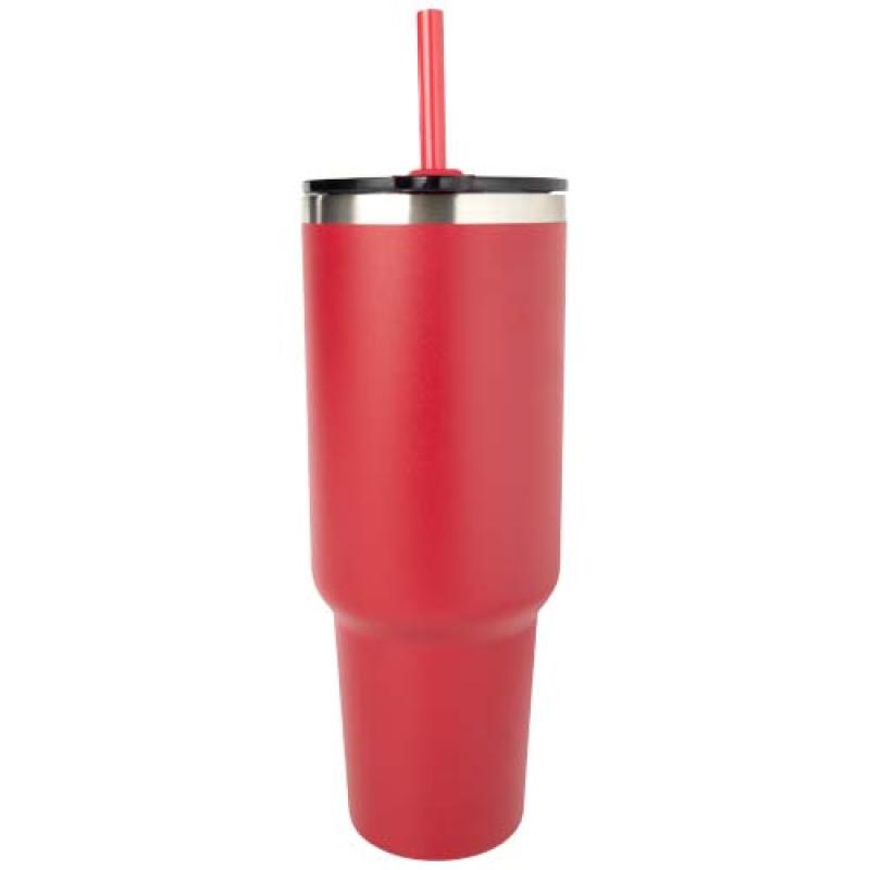 Vaso de cobre de 1200 ml con doble pared, pajita, aislamiento y certificado RCS "Sydney"