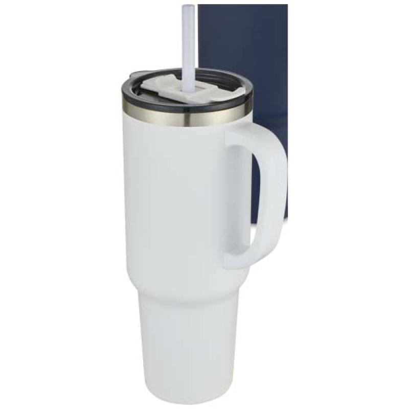 Vaso de cobre de 1200 ml con doble pared, pajita, aislamiento y certificado RCS "Sydney"