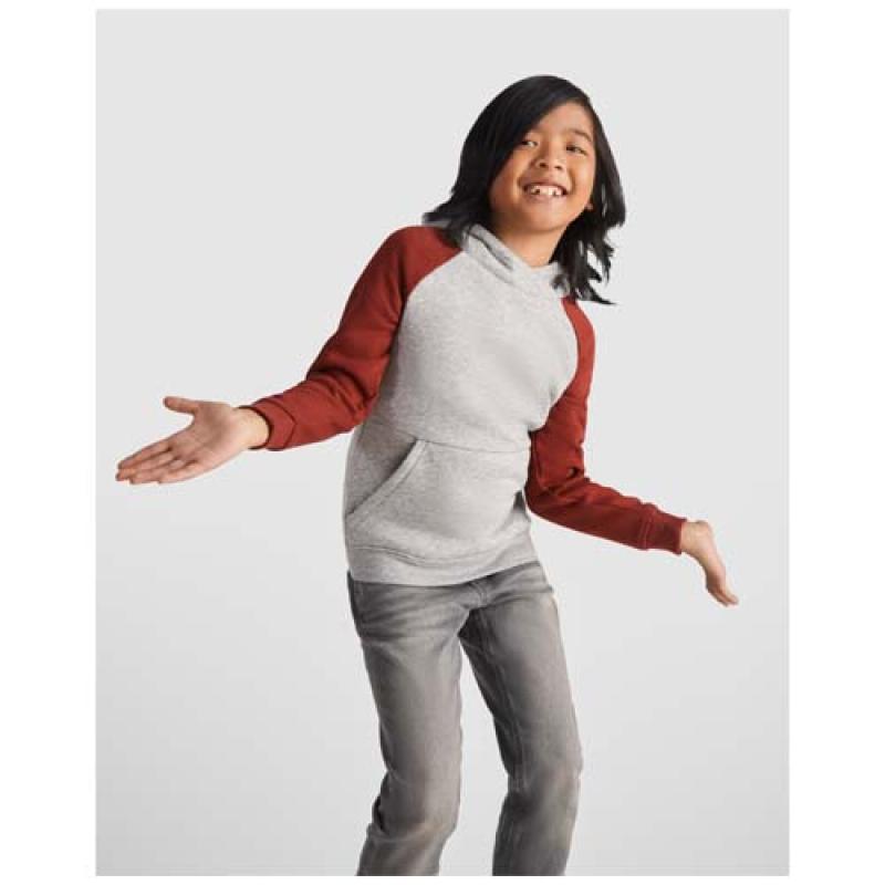 Sudadera con capucha bicolor infantil "Badet"