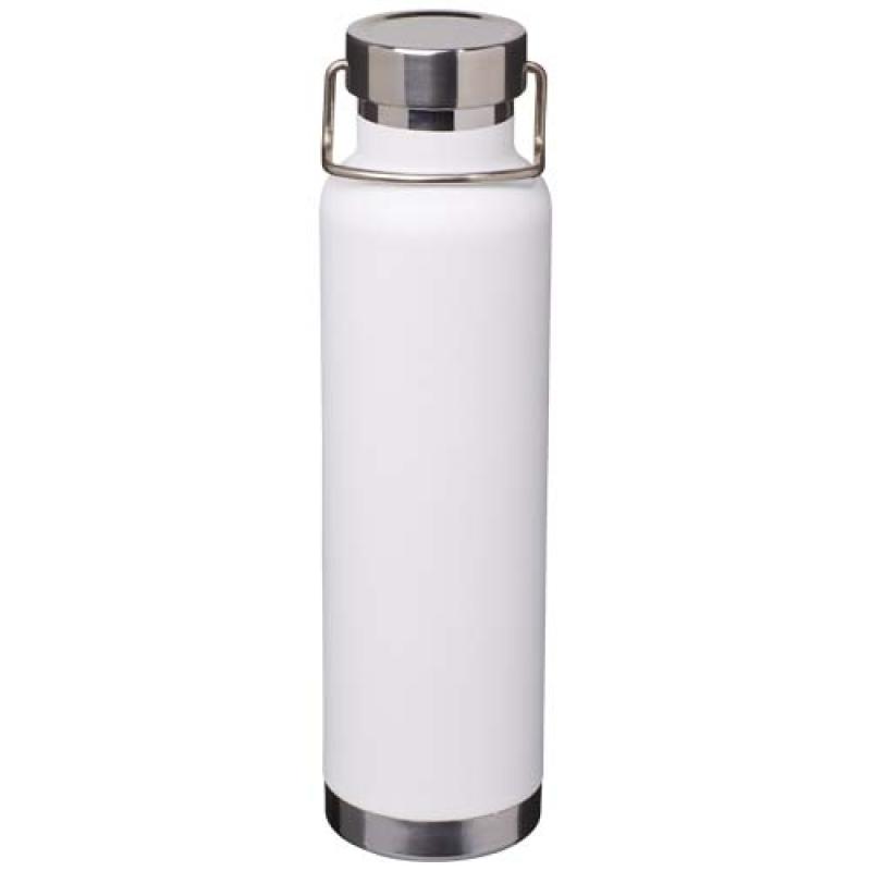 Botella de 650 ml de acero inoxidable reciclado con certificado RCS con aislamiento de cobre "Thor"