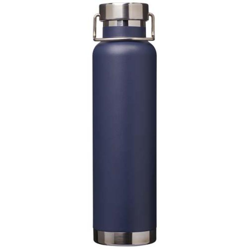 Botella de 650 ml de acero inoxidable reciclado con certificado RCS con aislamiento de cobre "Thor"