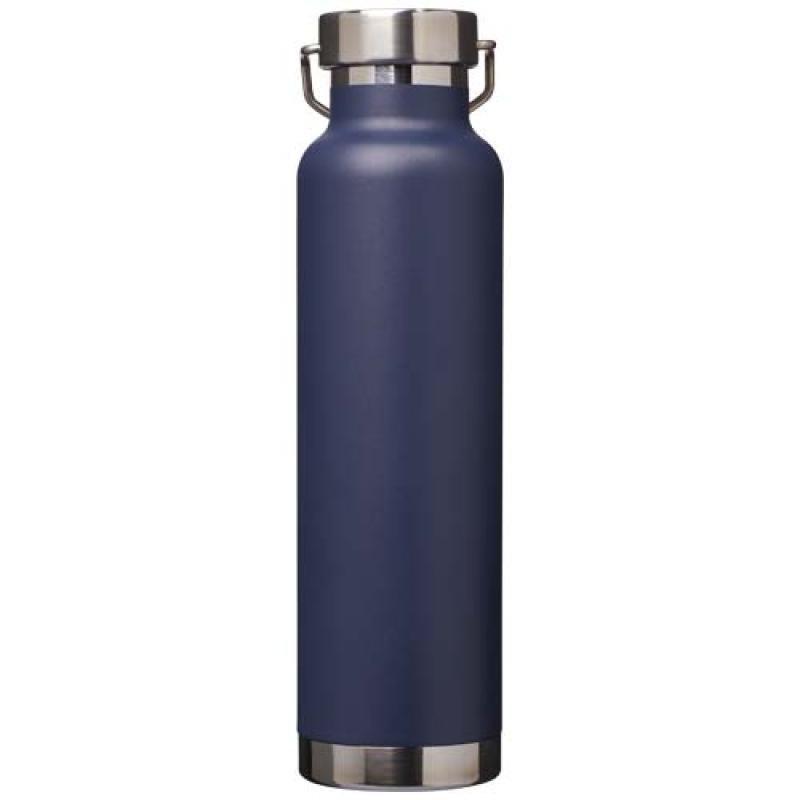 Botella de 650 ml de acero inoxidable reciclado con certificado RCS con aislamiento de cobre "Thor"