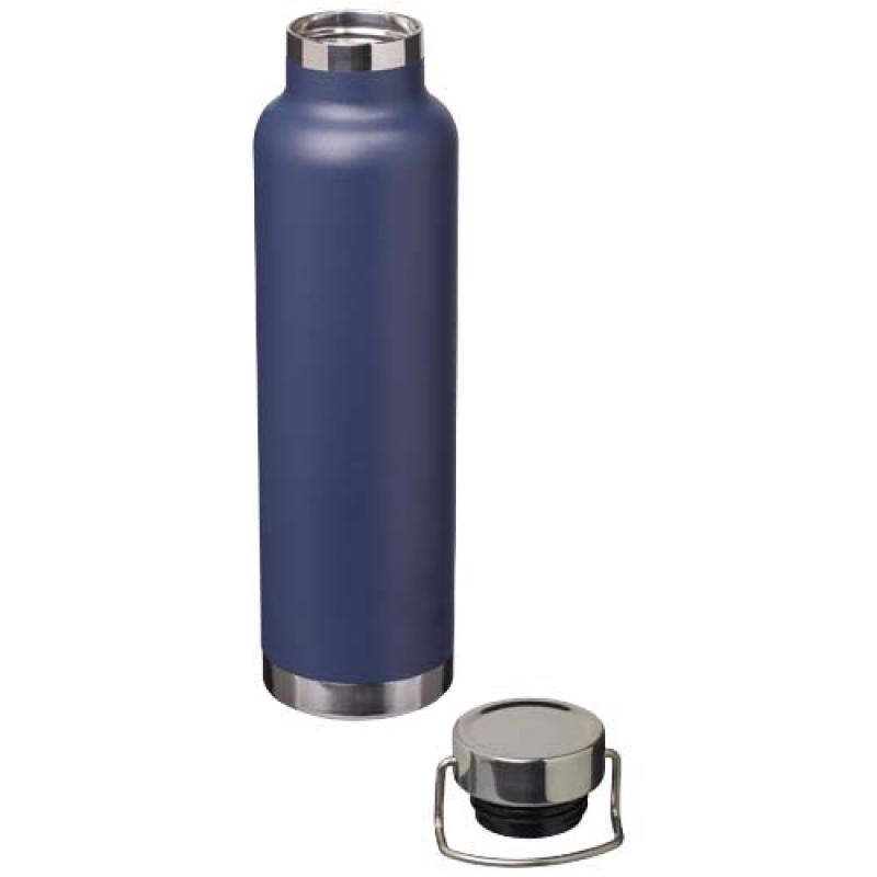 Botella de 650 ml de acero inoxidable reciclado con certificado RCS con aislamiento de cobre "Thor"