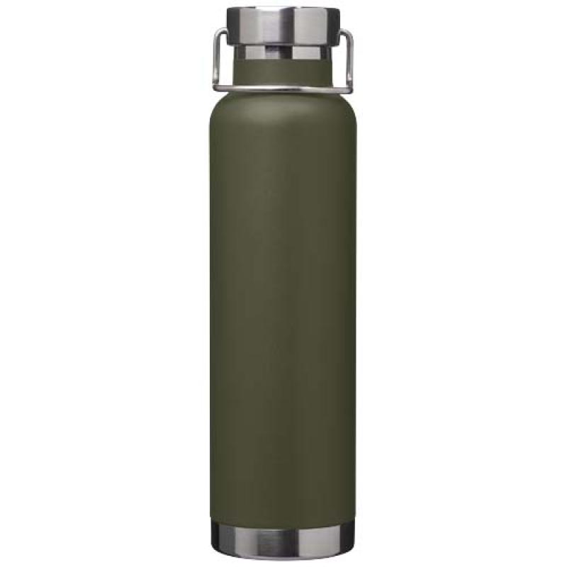 Botella de 650 ml de acero inoxidable reciclado con certificado RCS con aislamiento de cobre "Thor"