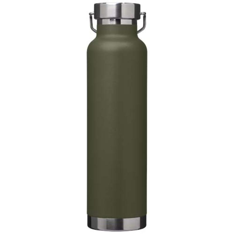 Botella de 650 ml de acero inoxidable reciclado con certificado RCS con aislamiento de cobre "Thor"