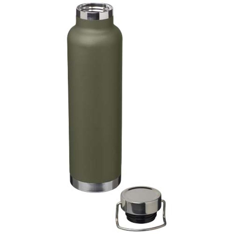 Botella de 650 ml de acero inoxidable reciclado con certificado RCS con aislamiento de cobre "Thor"