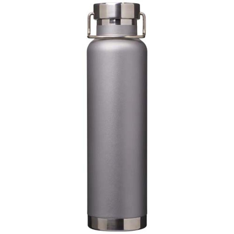 Botella de 650 ml de acero inoxidable reciclado con certificado RCS con aislamiento de cobre "Thor"