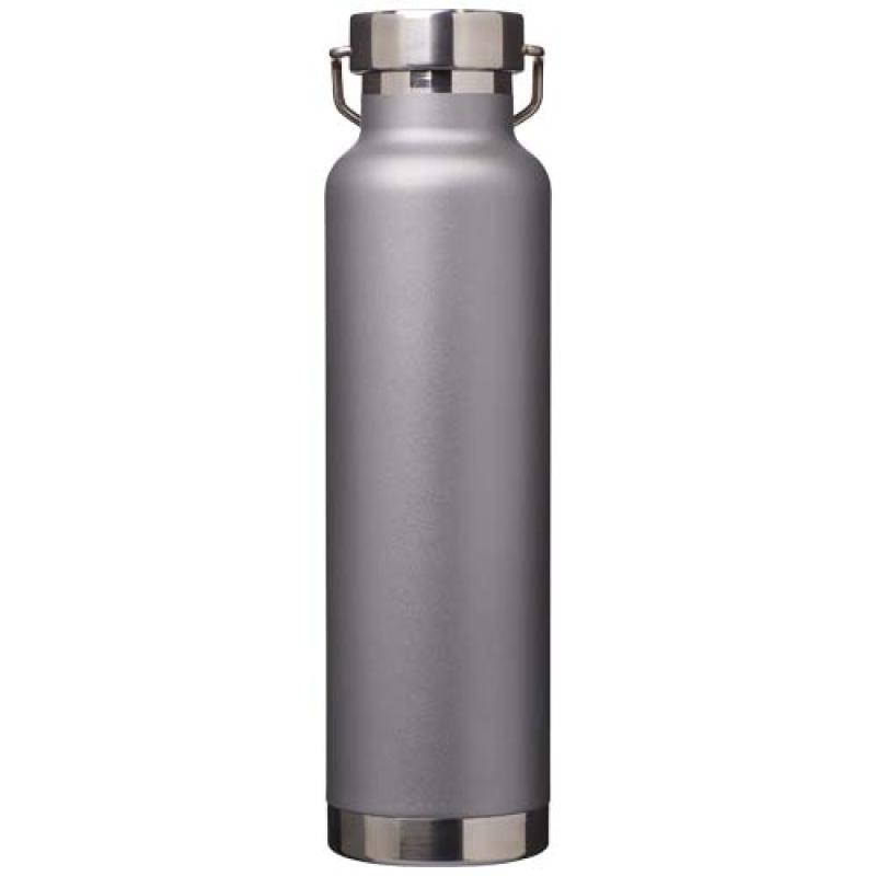 Botella de 650 ml de acero inoxidable reciclado con certificado RCS con aislamiento de cobre "Thor"
