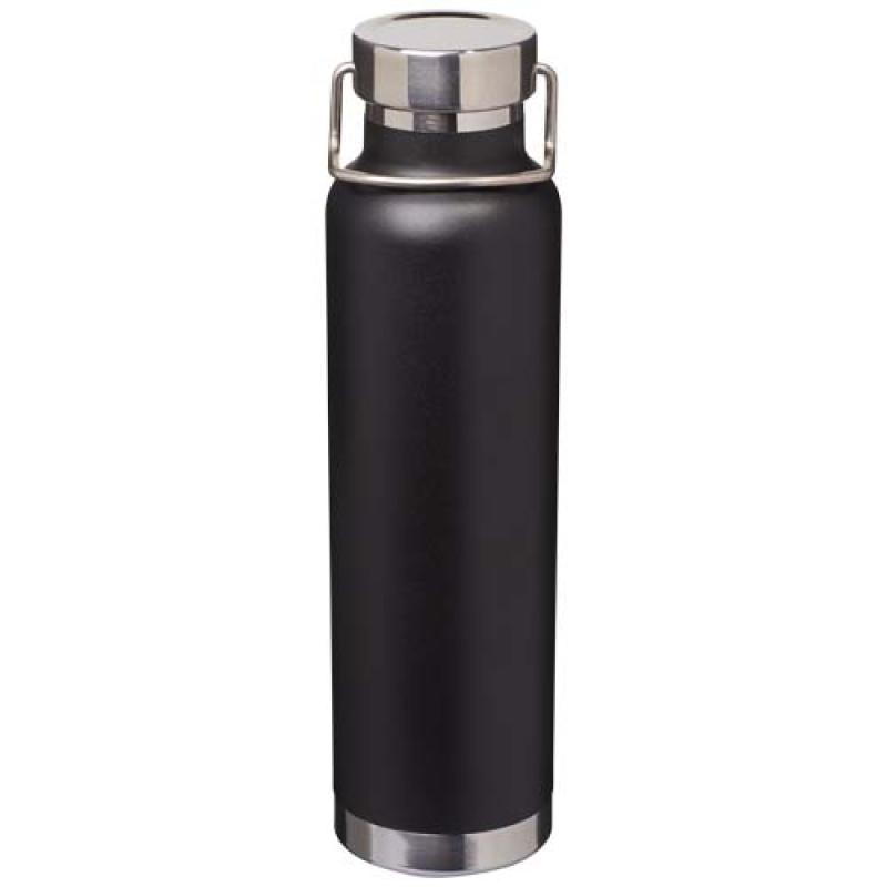 Botella de 650 ml de acero inoxidable reciclado con certificado RCS con aislamiento de cobre "Thor"