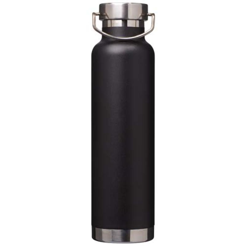 Botella de 650 ml de acero inoxidable reciclado con certificado RCS con aislamiento de cobre "Thor"