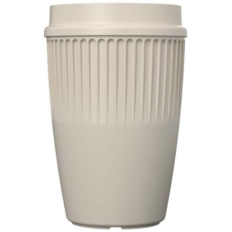 Vaso de 350 ml con tapa de 360° "Cirrus"