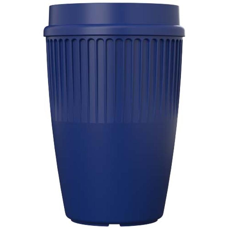 Vaso de 350 ml con tapa de 360° "Cirrus"