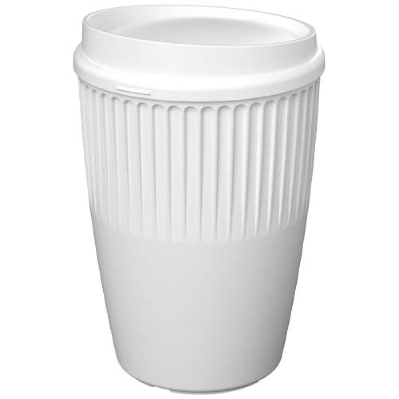 Vaso de 350 ml con tapa "Cirrus"