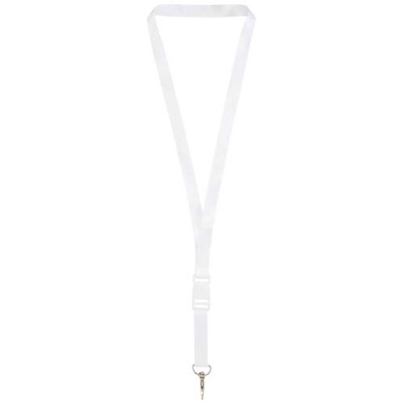 Bucks lanyard en sublimación con hebilla de seguridad desmontable