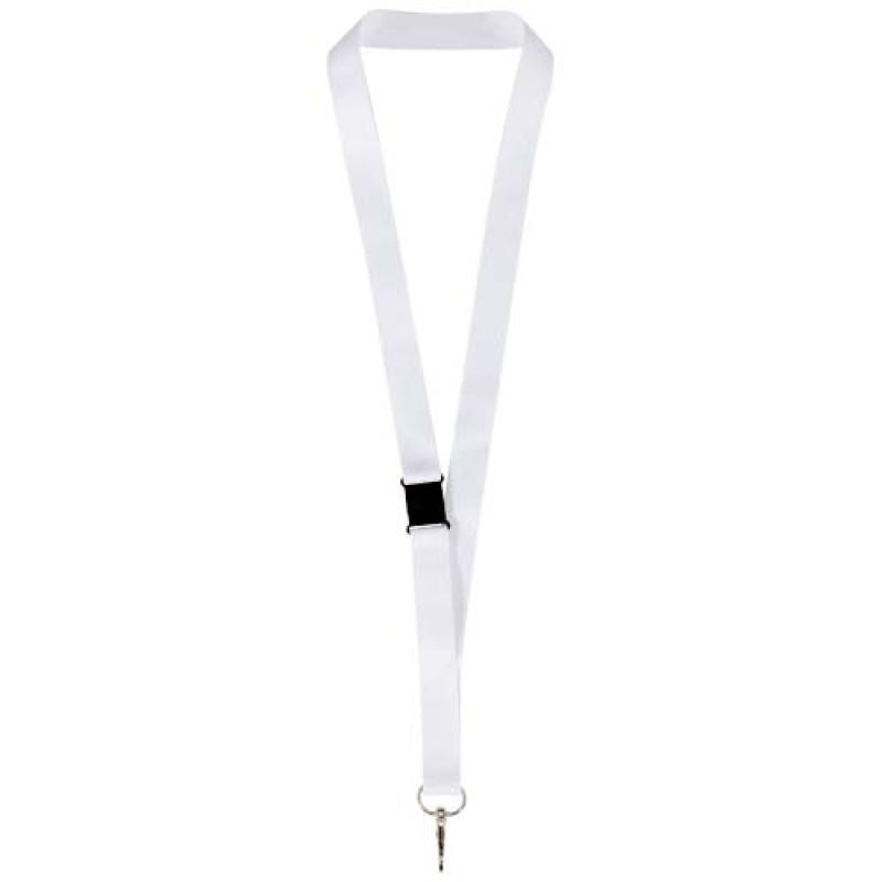 Lois lanyard de RPET en sublimación y cierre de seguridad