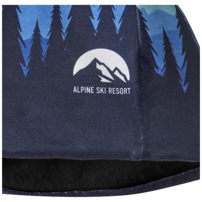 Gorro de RPET en sublimación y una capa de polar "Loki"