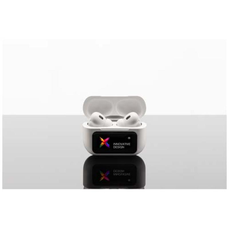 Auriculares con ANC y estuche de carga interactivo con pantalla táctil "SCX.design E26"