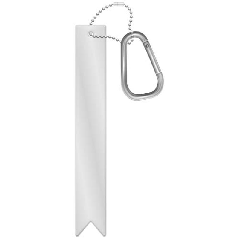 Colgante ligero de PVC reflectante con mosquetón "RFX™ H-9"