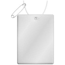 Colgante rectangular ligero de PVC reflectante, tamaño grande "RFX™ H-12"